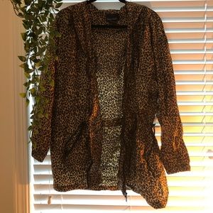 Cheetah print jacket